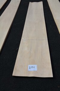 Esdoorn fineer 125 x 20 cm | 0.6mm | 0,25m&sup2;