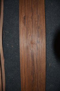 Madagascar palissander fineer 233 x 13-14 cm | 0.6 mm | 0,315m&sup2;