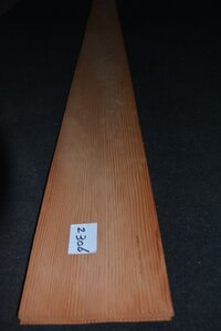 Grenen Amerikaans 233 x 17-18cm | 0.6mm | 0,41m&sup2;