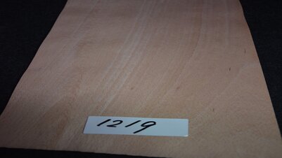 Beuken fineer 215 x 20 cm | 0.6mm | 0,430m&sup2; 