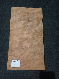 Iepen wortel fineer 39 x 20 - 20 cm | 0.6 mm | 0,117 m&sup2;