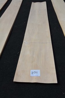 Esdoorn fineer 125 x 20 cm | 0.6mm | 0,25m&sup2;