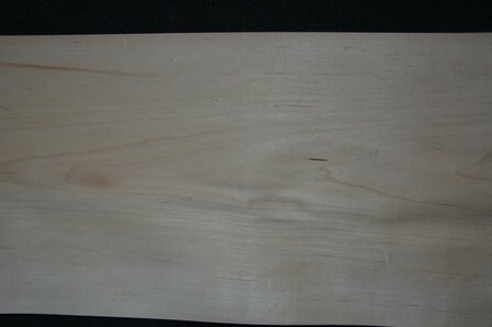 Esdoorn fineer 222 x 33-35 cm | 0.6mm | 0,755m&sup2;