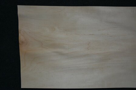 Esdoorn fineer 222 x 33-35 cm | 0.6mm | 0,755m&sup2;