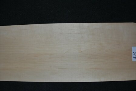 Esdoorn fineer 209 x 27-30 cm | 0.6mm | 0,596m&sup2;