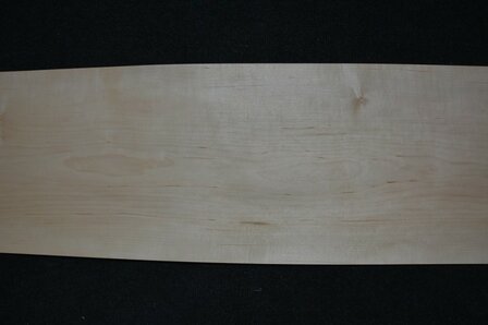 Esdoorn fineer 209 x 27-30 cm | 0.6mm | 0,596m&sup2;