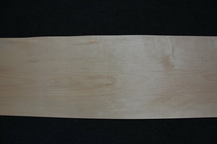Esdoorn fineer 209 x 27-30 cm | 0.6mm | 0,596m&sup2;