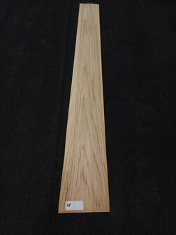 Europees Eiken fineer 155 x 21,5 - 15,5 cm | 0.6 mm | 0,4534 m&sup2;