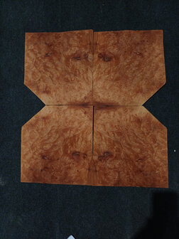 Madrona fineer 28/19 x 25 - 25 cm | 0.6 mm | 0,0614 m&sup2;