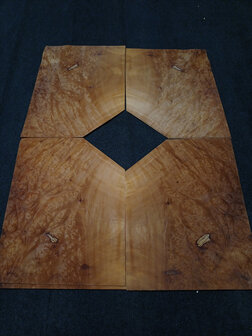 Madrona fineer 50/35 x 30 - 22 cm | 0.6 mm | 0,1318 m&sup2;