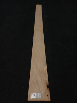Amerikaans Eiken fineer 228 x 15,5 - 14,5 cm | 0.6 mm | 0,5187 m&sup2;