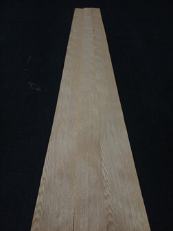 Amerikaans Eiken fineer 235 x 10,5 - 14 cm | 0.6 mm | 0,4113 m&sup2;