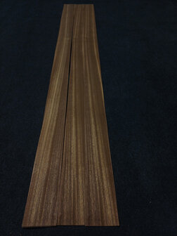 Dibetou fineer 155 x 8,5 - 10 cm | 0.6 mm | 0,2093 m&sup2;