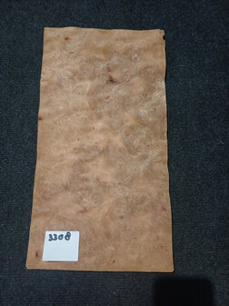 Iepen wortel fineer 39 x 20 - 20 cm | 0.6 mm | 0,117 m&sup2;