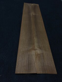 Teak fineer 140 x 15,5 - 16 cm | 0.6 mm | 0,3290 m&sup2;