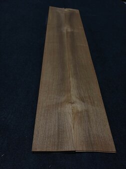 Teak fineer 140 x 15,5 - 16 cm | 0.6 mm | 0,3290 m&sup2;