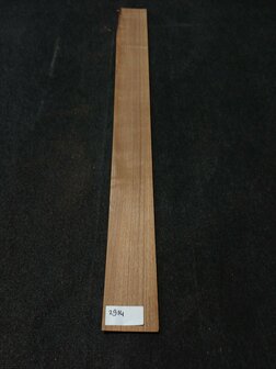 Teak fineer 124 x 10,5 - 10,5 cm | 0.6 mm | 0,1953 m&sup2;