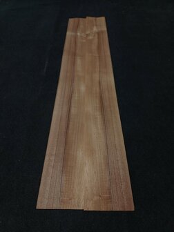 Teak fineer 195 x 20 - 20,5 cm | 0.6 mm | 0,5899 m&sup2;