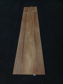 Teak fineer 195 x 20 - 20,5 cm | 0.6 mm | 0,5899 m&sup2;