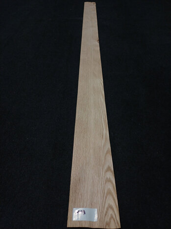 Amerikaans Eiken fineer 235 x 12,5 - 15,5 cm | 0.6 mm | 0,4759 m&sup2;