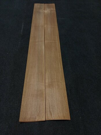 Teak fineer 171 x 14 - 14 cm | 0.6 mm | 0,3591 m&sup2;