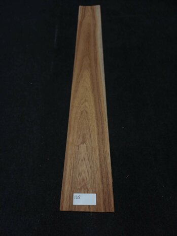 Teak fineer 133 x 17,5 - 14 cm | 0.6 mm | 0,3259 m&sup2;