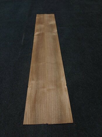 Teak fineer 163 x 16,5 - 16 cm | 0.6 mm | 0,3994 m&sup2;