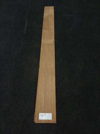 Teak fineer 132 x 11,5 - 11,5 cm | 0.6 mm | 0,2277 m&sup2;