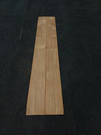 Teak fineer 132 x 11,5 - 11,5 cm | 0.6 mm | 0,2277 m&sup2;