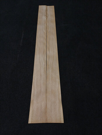Europees Eiken fineer 203 x 17,5 - 17,5 cm | 0.6 mm | 0,5329 m&sup2;